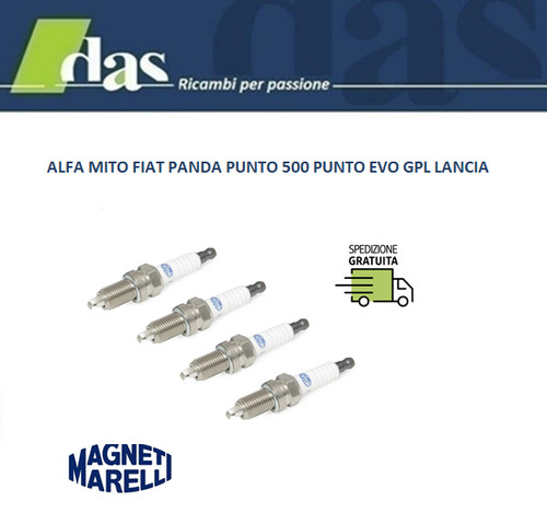 Candele magneti marelli alfa - 4,