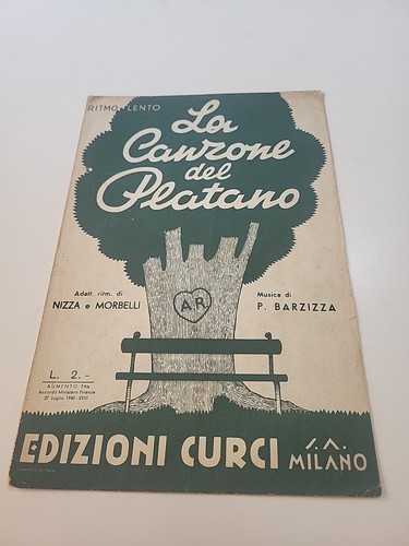 Spartito musicale la canzone - musicale,