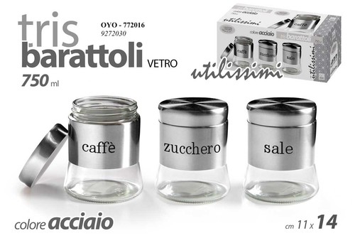 Set barattoli cucina - , sale