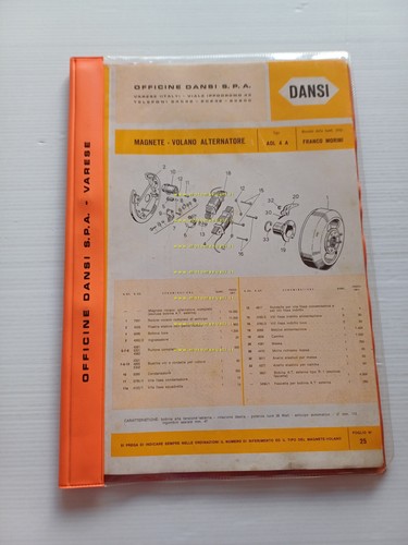 Dansi catalogo ricambi - , volani