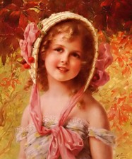 Dipinto olio emile vernon - il