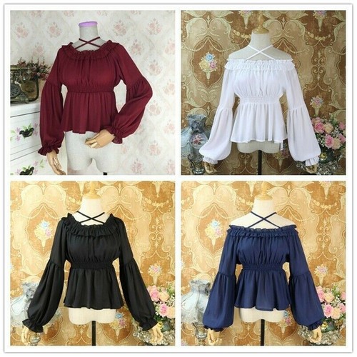 Camicia blusa ruffle pizzo - camicia,