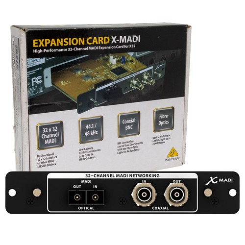 Behringer madi scheda - x-madi, di