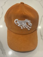 Cappello cavallo pazzo arancione bruciato
