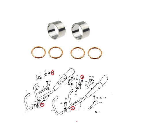 Kit guarnizioni connettore