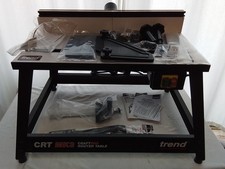 TREND CRT MK3 CRAFTPRO ROUTER RACCONTO CON ACCESSORI E MANUALE - TAVOLO MAI USATO