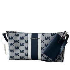 Pochette jacquard con logo