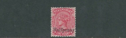 Tasmania 1889 halfpenny su - tasmania, qv
