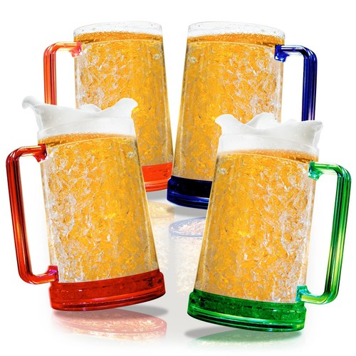 Tazze birra congelata doppia - tazze,