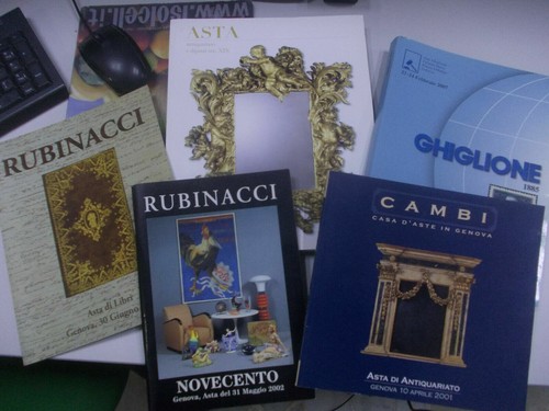 Lotto cataloghi d aste - cataloghi, d'aste