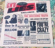 Guns roses lies lp raro - lies,