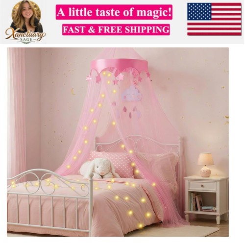 Tettoia letto con luci - tettoia,