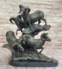 Ram Bronze Sculpture Hot Cast