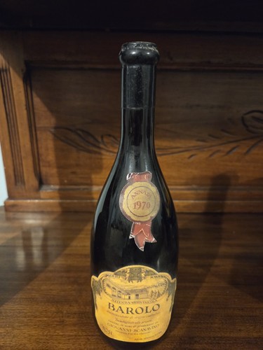 Bottiglia barolo scanavino - bottiglia,