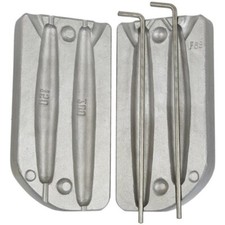 Stampo piombo pesca oliva - piombo,