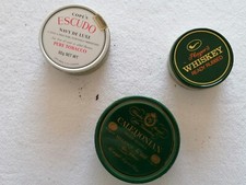 3 Scatole Latta vintage vuote