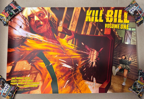 Poster serigrafato kill bill - poster,