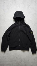 Giacca Stone Island Junior Autentica Softshell Full Zip con Cappuccio Tg 10 anni 142 cm