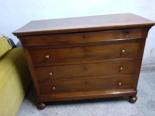 Cassettone cappuccino del 1800 - cassettone,
