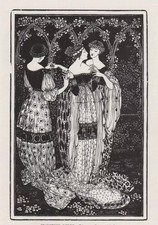 Francesco Nonni - Primavera - Xilografia