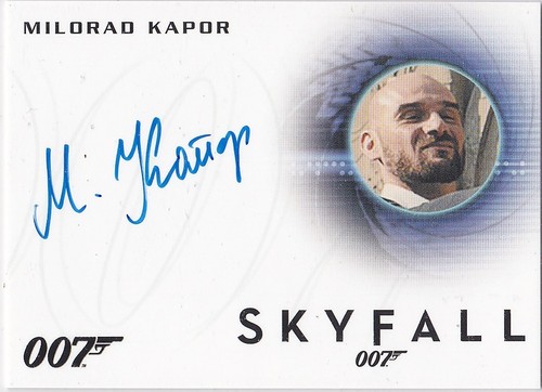 Autografo james bond 2014 - autografo,