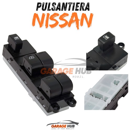 Pulsantiera alzacristalli lato