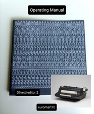 Olivetti Editor 2 Typewriter