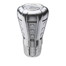 POMELLO LEVA CAMBIO SPARCO TUNNING AUTO IRON ALLUMINIO SILVER METALLO UNIVERSALE
