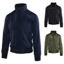 Giubbotto Uomo Leggero Impermeabile Slim Giacca a Vento Giubbino Anti Pioggia