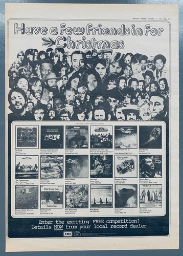 Emi records 1971 christmas - emi,