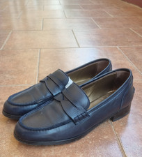 Mocassini Donna Michela Ruffino Tg. 37 Blu - Arux shoes artigianali listino 200€