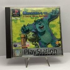 Disney Monsters &Co. L’isola Dello Spavento PlayStation 1 PS1 Completo Platinum