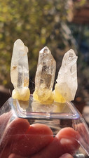Minerali@lotto 3 Punte Quarzo
