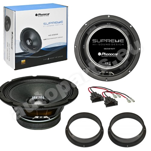 Kit mid woofer phonocar - kit, mid-woofer