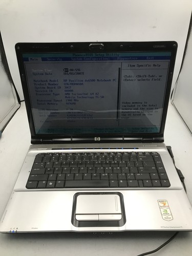 Pavilion dv6500 boot to - hp,