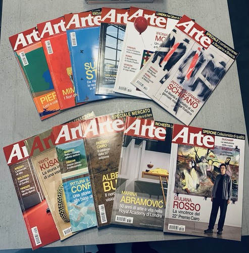 Rivista arte mondadori cairo - arte,