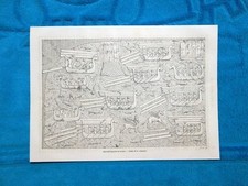 Gravure Année 1863 -