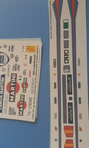 Decal lancia delta - 1/24,