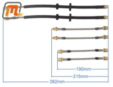 Tubi freno Stahlflex set 6 pezzi VW Transporter T4 non disco sincronizzato ABE