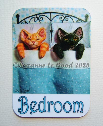 New devon rex cat - art, bedroom