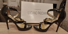 Scarpe Donna Luciano Padovan Vernice Nera Ottimo Stato!