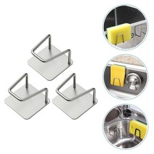  3 Pcs Scaffale Acciaio Inox