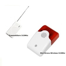 Mini Sirena Wireless da