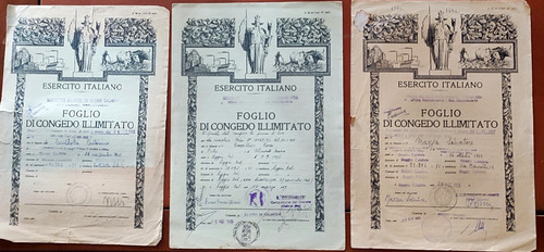 Foglio congedo illimitato - di,