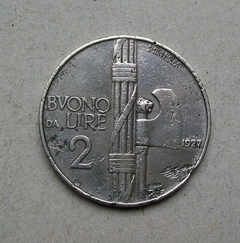 Buono lire 1927 vittorio - 2, 1927,
