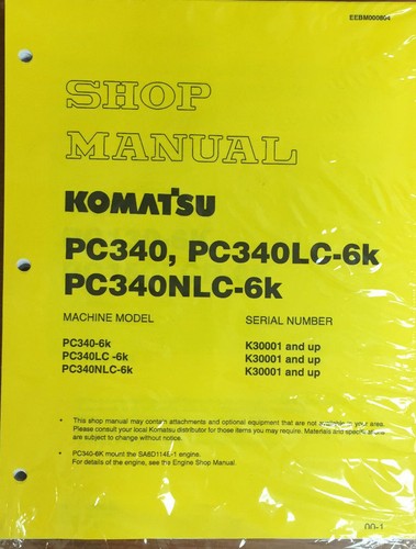 Komatsu pc340lc - komatsu, pc340lc-6k