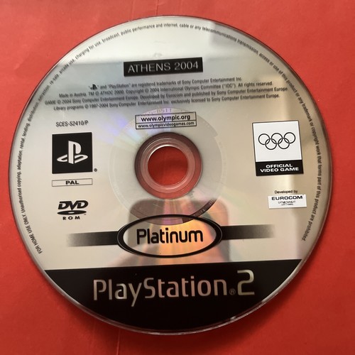 Athens 2004 ps2 platinum sony - athens,