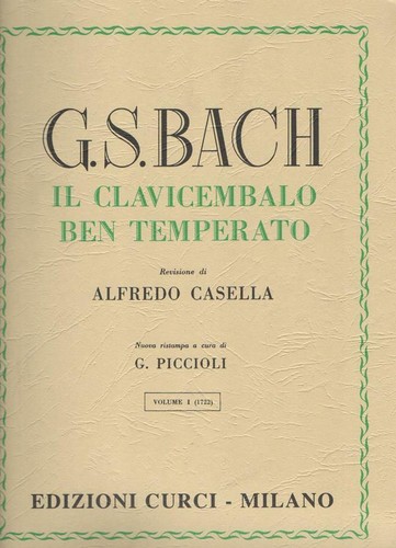 Bach clavicembalo ben - -,
