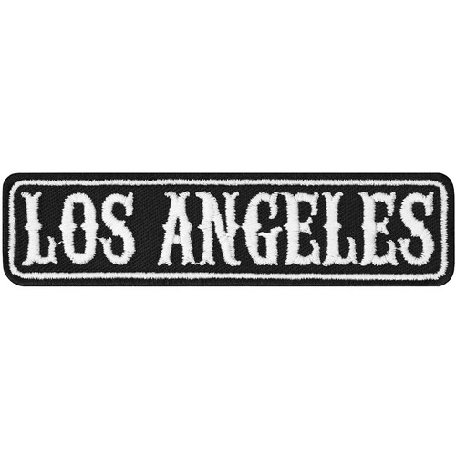 Toppa los angeles biker patch - angeles,