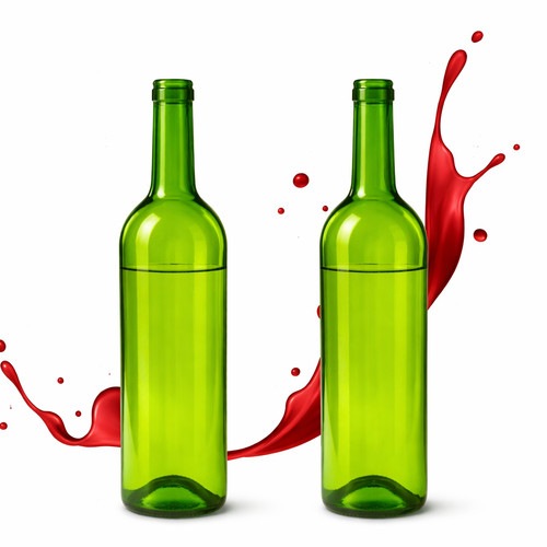 Bottiglia vino 750 ml - di,